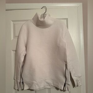 All in Motion Cream Turtleneck Sweater